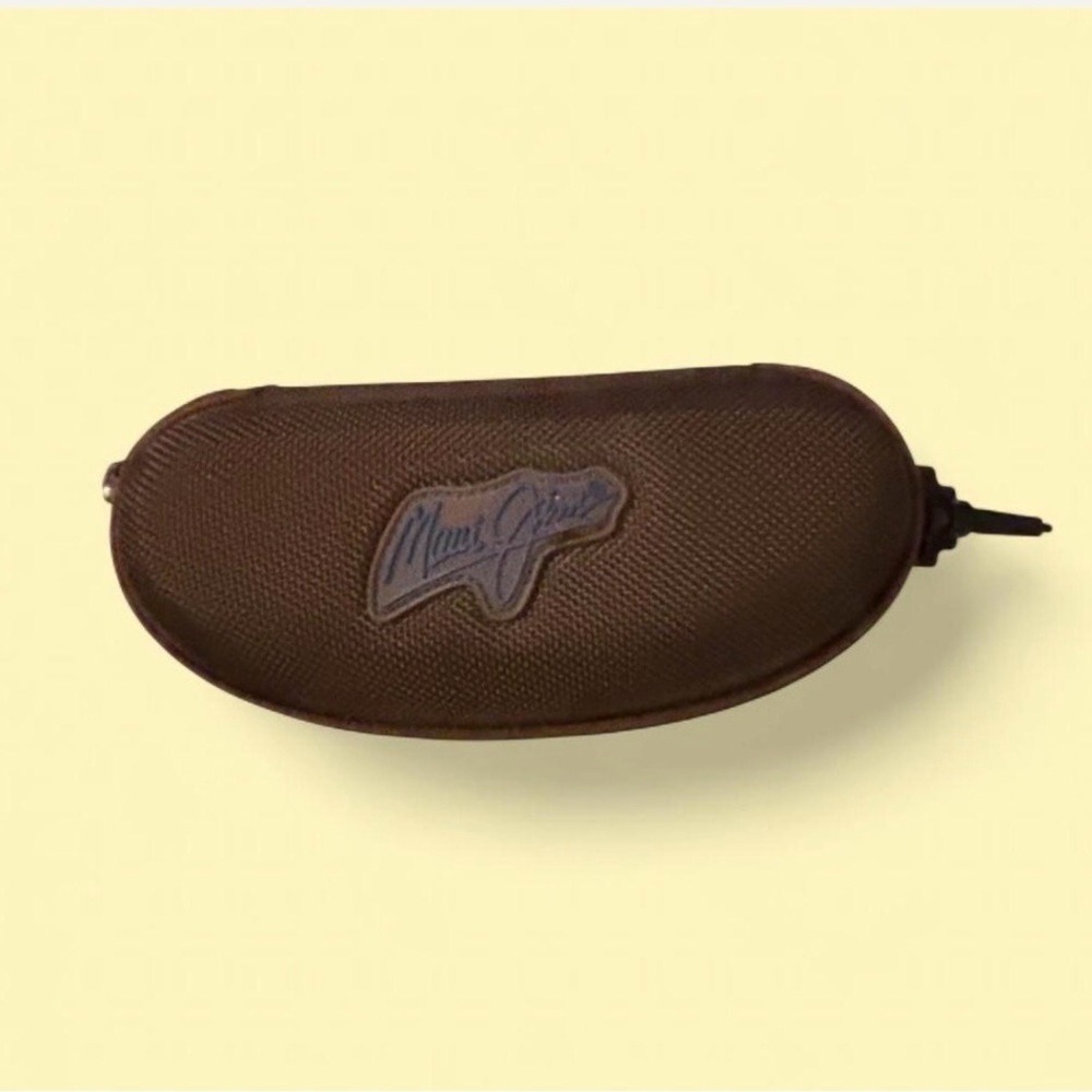 Maui Jim Dark Brown Sunglasses Case